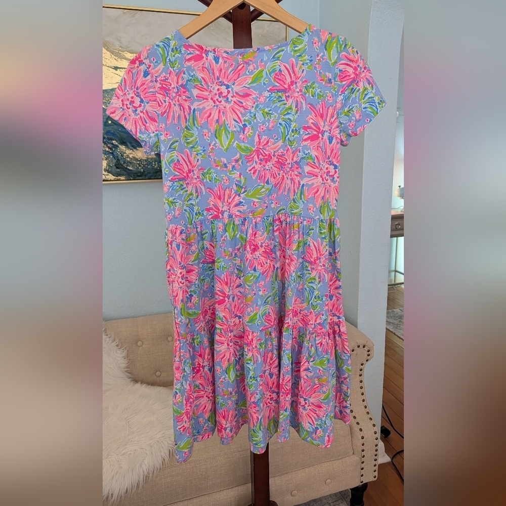 NWT Lilly Pulitzer Geanna Floral Mini Dress Size XS - Picture 7 of 11